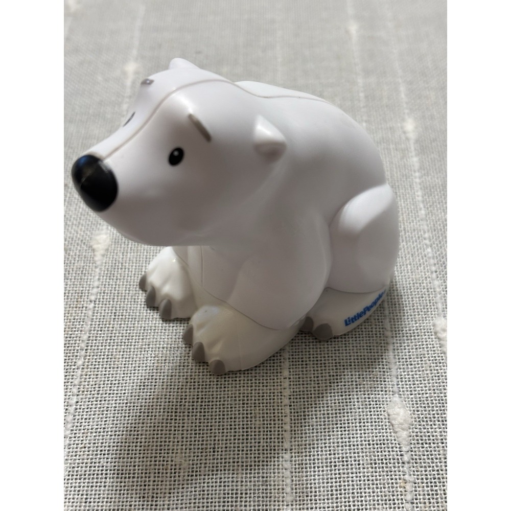 Fisher Price Little People White Zoo Polar Bear